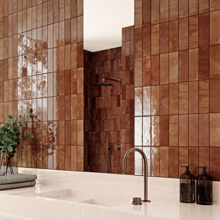 BLISS COTTO 6,5X20 (1 сорт) ALMERA CERAMICA (SPAIN)