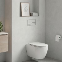 E10053 Кноппка M2 PRO для Tece, Vitra,Cersanit, Jomotech, Delta з розсхідниками (1 сорт) EDPLIT