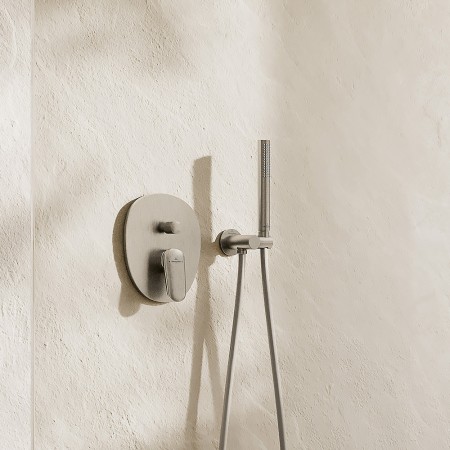 TVS10900600064  Душова лійка, нікель брашований матовий (1 сорт) VILLEROY  BOCH