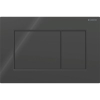 115.660.DW.1 Sigma01 square Клавіша змиву, подвійний змив, чорний глянець (1 сорт) Geberit фото 3