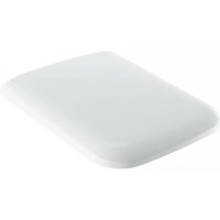 500.837.01.1 Сидіння з кришкою для унітаза Geberit iCon Square, дюропласт, з мікроліфтом (soft-close Geberit