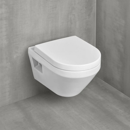 5684CL01 OMNIA ARCHITECTURA Унітаз підвісний + Кришка, турбозмив twistflush, білий (1 сорт) VILLEROY  BOCH
