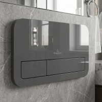 922400RA VICONNECT M200 Клавіша , сірий глянець, скло (1 сорт) VILLEROY  BOCH
