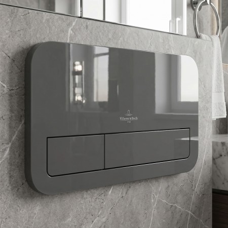 922400RA VICONNECT M200 Клавіша , сірий глянець, скло (1 сорт) VILLEROY  BOCH