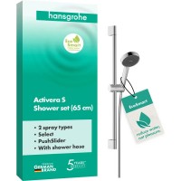 28044000 HG Activera Select S Душовий набір  95 2jet EcoSmart зі стійкою 65 cm, хром (1 сорт) HANSGROHE фото 1