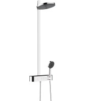 24240000 HG Pulsify Showerpipe 260 Душова система (верхній душ, ручний душ, термостат, душова стійка HANSGROHE