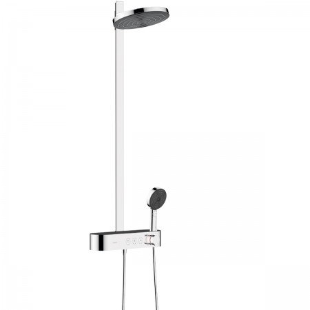 24240000 HG Pulsify Showerpipe 260 Душова система (верхній душ, ручний душ, термостат, душова стійка HANSGROHE
