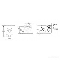 5614R001 SUBWAY 2.0 Унітаз підвісний DirectFlush (1 сорт) VILLEROY  BOCH