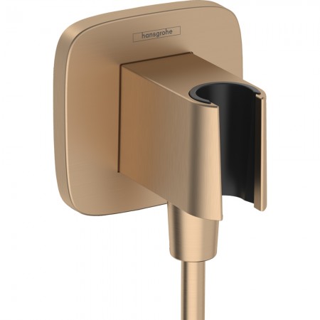 26887140 HG FixFit Q  Шлангове підключення з тримачем, Brushed Bronze (1 сорт) HANSGROHE