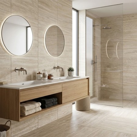 TRAVERTINE TIVOLI Бежевий TT1670 (1 сорт) CERAMICA DESE0