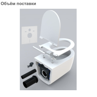 500.201.01.1 Підвісний унітаз Geberit ONE, без обідка, воронкоподібний змив TurboFlush, прих.кріплен Geberit фото 7