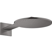 35300340 AXM Верхній душ 300 1jet, Brushed Black Chrome (1 сорт) Axor