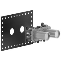 54169-239 Внутрішня частина змішувача, STEEL BRUSHED (1 сорт) GESSI