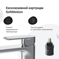 F9H92000 Flash, змішувач для умивальника високий, хром (1 сорт) AM.PM фото 4