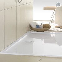 uDQ1490FFL2V-01  душовий піддон Stone White CeramicPlus, біла (1 сорт) VILLEROY  BOCH фото 3