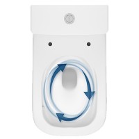 K681-063 Компакт 930 Remo Pro Square Tornado 011, приставний до стіни, безобідковий CleanOn, сидіння CERSANIT-С Україна фото 3