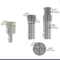 E60001 Hidden Towel Holder Set (3  pcs)/Комплект прихованих гачків гачків для рушників (3 шт.) (1 со EDPLIT фото 2