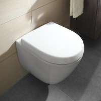 5656R001 AVENTO Унітаз підвісний DirectFlush, Білий (1 сорт) VILLEROY  BOCH фото 4