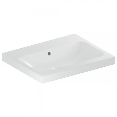 501.834.00.3 Раковина Geberit iCon Light 60см, Перелив видимий, Білий (1 сорт) Geberit