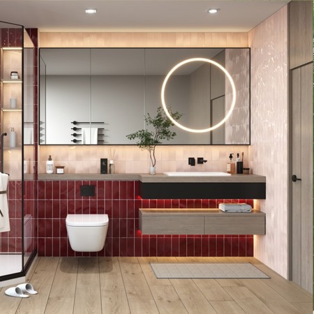 VENICE PINK BLUSH (1 сорт) CERAMICA DESEO