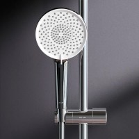 F0785A400 X-Joy, F0785A400  X-Joy, душ.система:  зм-ач д/душу з термостатом, душ.штанга,верхній душ  AM.PM фото 4