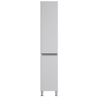 M85CSL0351WG38 X-Joy, Шафа-колона, на підлогу, 35 см, ліва, двері, корзина, білий глянець (1 сорт) AM.PM