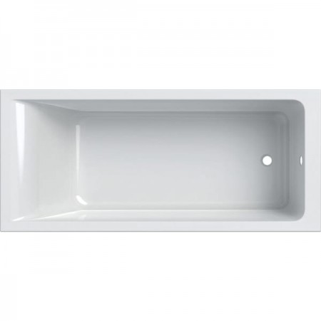 554.386.01.1 Selnova Square Ванна прямокутна з ніжками, 180х80см, біла (1 сорт) Geberit