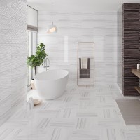 TERI WHITE STRUCTURE GLOSSY (1 сорт) Cersanit фото 1