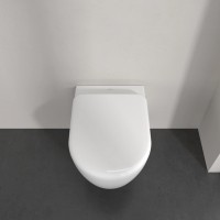 5656CL01 Skyla  Унітаз підвісний DirectFlush з кришкою QuickRelease/SoftClosing з турбозмивом, White VILLEROY  BOCH фото 4