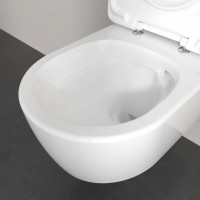 5656CL01 Skyla  Унітаз підвісний DirectFlush з кришкою QuickRelease/SoftClosing з турбозмивом, White VILLEROY  BOCH фото 8
