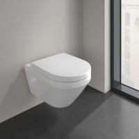 5684C001 OMNIA Architectura Унітаз підвісний з турбозмивом, бiлий (1 сорт) VILLEROY  BOCH фото 4