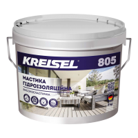 KREISEL 805 Мастика гідроізоляційна високоеластична (відро 7 кг) (1 сорт) KREISEL