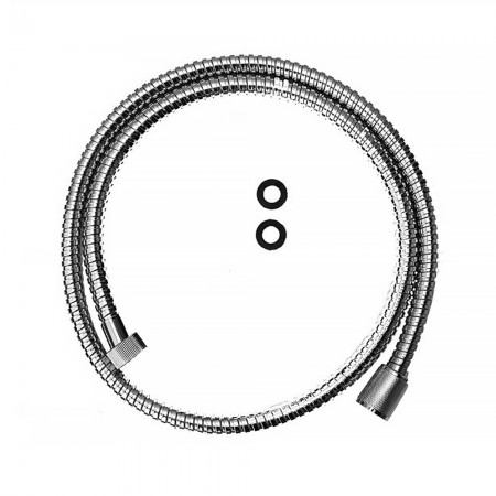 ZFLO030CR Docce Шланг для душу 1,2 м, chrome (1 сорт) Paffoni