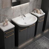 2195000U Nova Раковина меблева 50 см, з 1-отв. під зміш, з переливом, білий глянець (1 сорт) KOLO