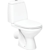 S7923200UA SOLO Унітаз-компакт підлоговий, косий випуск, сидіння з кришкою Duroplast Soft close, н/п KOLO