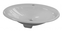 1522136 OVALE Раковина без донного клапана 555*485 (1 сорт) Devit фото 1
