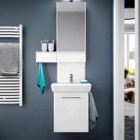 502.746.00.1 Комплект раковини Geberit Selnova Square з шафкою, одні двері 45см, Білий (1 сорт) Geberit фото 5
